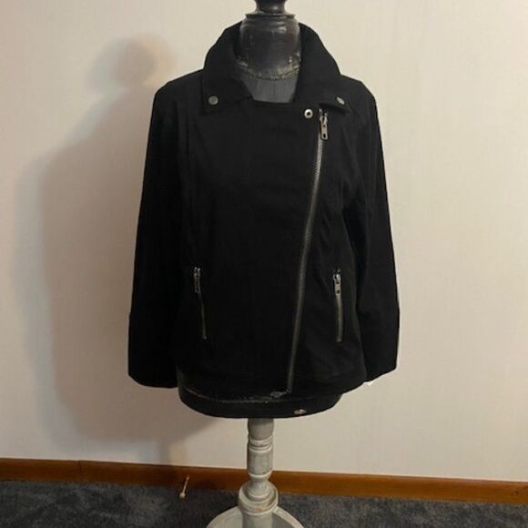 Liverpool Black Power Flex jean jacket, size XL - Picture 1 of 3